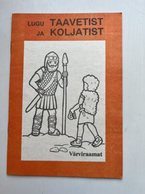 Lugu Taavetist ja Koljatist /värviraamat