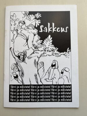 Sakkeus. Värvi ja mõistata! /värviraamat